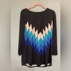 Tunic multi color